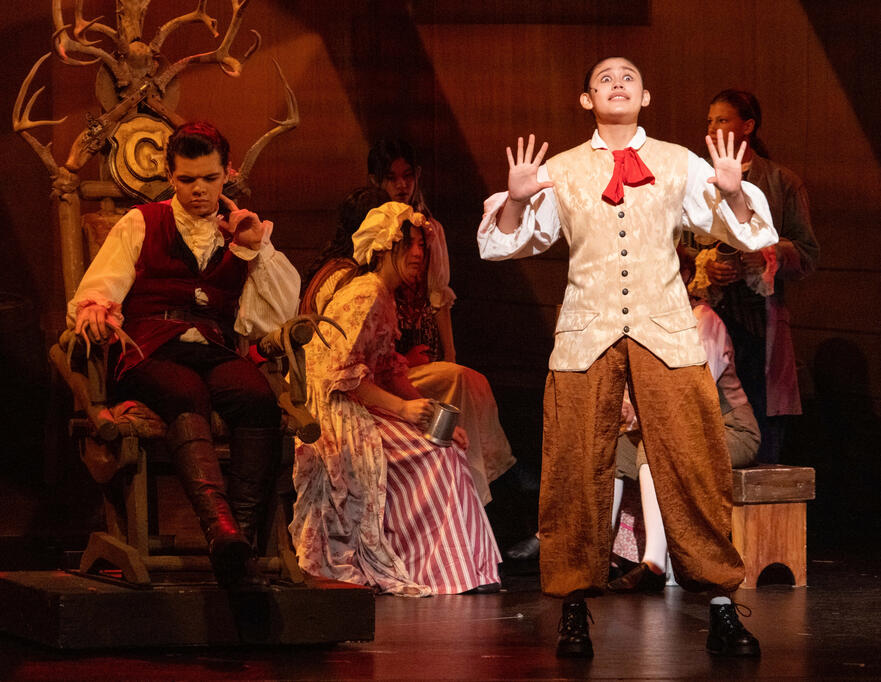 Samara Hernandez as LeFou in Beauty and the Beast Samara Hernandez as LeFou in Beauty and the Beast